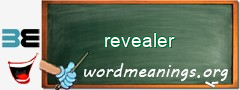 WordMeaning blackboard for revealer